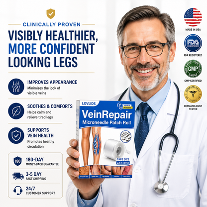 🏆✅️🏃LOVILDS® VeinRepair Microneedle Patch Roll⚡